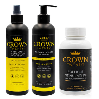 Crown Twenty1 Hair Loss Prevention and Hair Stimulating Combo image 0