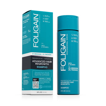 Foligain Advanced 2% Minoxidil Hair Regrowth Shampoo for Men & Women image 0