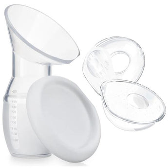Bum Bum Baby Natural Silicone Breast Pump and Nipple Protector Shell Combo image 0