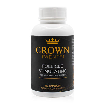 Crown Follicle Stimulating Hair Health Supplements - 120 Capsules image 0