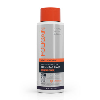 Foligain - 2% Trioxidil Triple Action Formula For Thinning Hair Conditioner (473ml) - For Men image 0