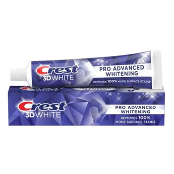 Crest 3D White Pro Advanced Whitening Toothpaste - 5 Pack (5 x 147g) image 0