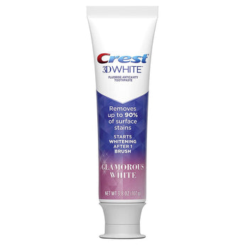 Crest 3D White, Whitening Toothpaste Glamorous White (1Pack) image 0