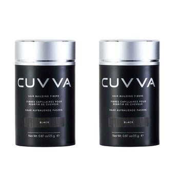 CUVVA Hair Fibers for Hair Loss & Balding Hair - 2 x 25g image 0