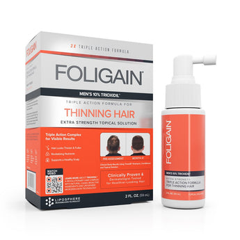 Foligain - 10% Trioxidil Triple Action Formula Hair Growth Treatment (59ml) - For Men image 0