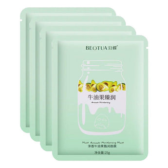 Nordik Beauty Korean Hydrating Avocado Face Sheet Mask - Pack of 4 image 0