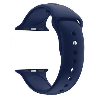 Zonabel 38/40/41mm Apple Watch Replacement Silicone Strap - Navy Blue image 0