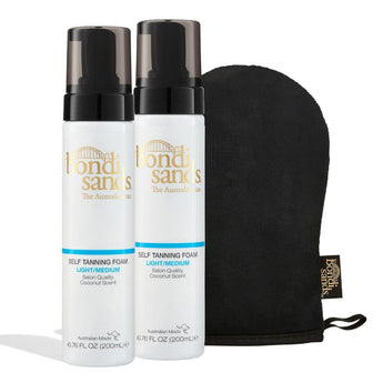 Bondi Sands Light/Med Self Tanning Foam Kit (1 x Tanning Foam +1 Mitt) image 0