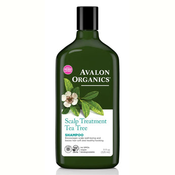 Avalon Organics Scalp Treatment Tea Tree Shampoo (325ml) image 0