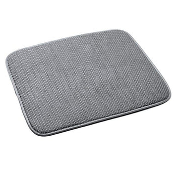 Kitchen Kult Microfiber Ultra Absorbent Dish Drying Mat - Grey image 0