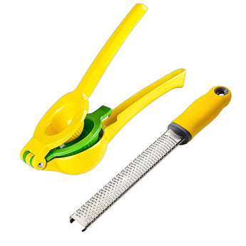 Kitchen Kult Premium Handheld Steel Citrus Juicer with Matching Zester image 0
