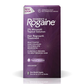 Rogaine - 2% Minoxidil Hair Regrowth Treatment Unscented - For Women (1 Month Supply) image 0