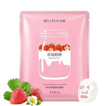 Nordik Beauty Purifying Vitamin C Strawberry Face Sheet Mask image 0