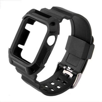 Zonabel Rugged Protection Strap for 40mm Apple Watch - Black TPU image 0