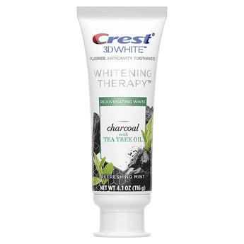 Crest 3D White Charcoal Toothpaste with Tea Tree Oil - 116g image 0