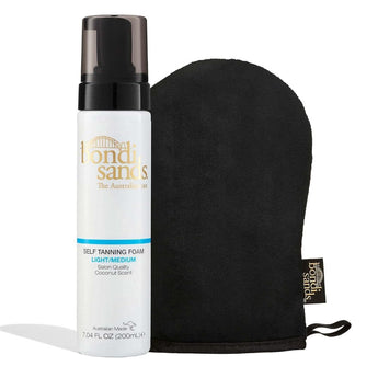 Bondi Sands Ligt/Med Self Tanning Foam Kit (2 x Tanning Foams + 1 Mitt) image 0