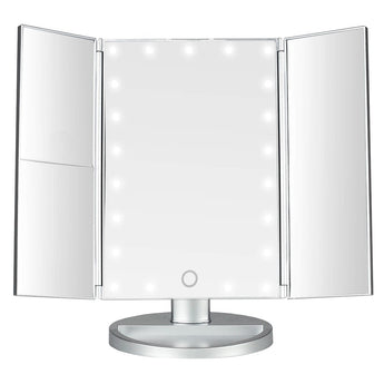 Nordik Beauty Touch Screen LED Magnify Vanity Mirror - White image 0