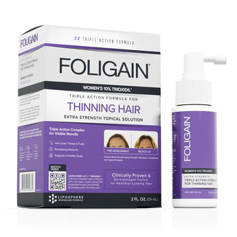 Foligain - 10% Trioxidil Triple Action Formula Hair Growth Treatment (59ml) - For Women image 0