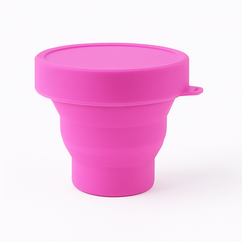 Nordik Beauty Menstrual Cup Sterilising Cup with Lid (Microwave-Safe) image 0