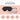Nordik Beauty Luxury Mulberry Silk Slip Eye Mask - Black image 3