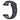 Zonabel Fitbit Versa Silicone Sports Replacement Strap - Black/Grey (Large) image 0