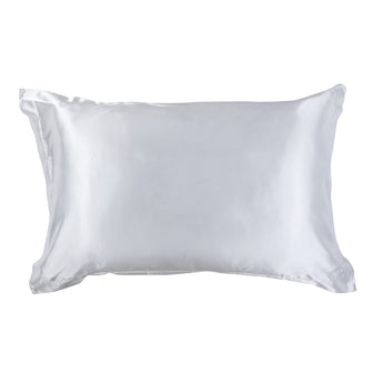 Satin Silk Pillow - White - 6 Pack image 0