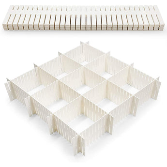 Home Guru Smart Storage Draw Dividers (8 Pieces) image 0