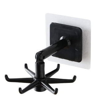 Kitchen Kult Nail-Free Rotational Hooks for Utensils & Towels image 0