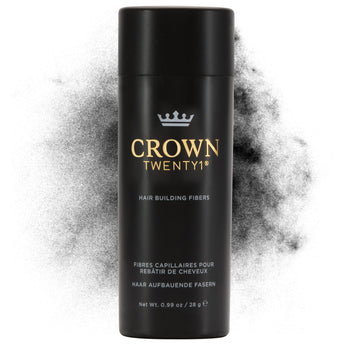 Crown Twenty1 Hair Fibers Hair Loss Concealer - 28g (75 Day Supply) image 0
