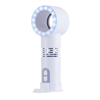 Nordik Beauty Rechargeable USB Ring Light Handheld Fan image 0