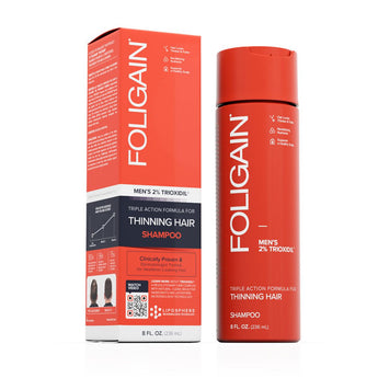 Foligain Men's Stimulating Shampoo for Thinning Hair - 236ml image 0