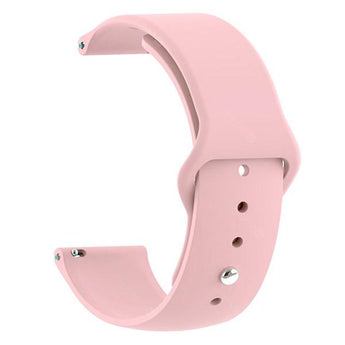 Zonabel Fitbit Versa Silicone Replacement Strap - Pink Sand (Small) image 0
