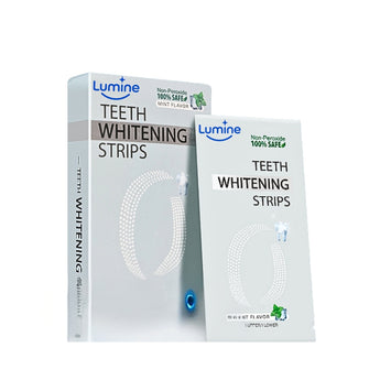 Lumine Teeth Non-Peroxide Whitening Strips (28 Strips, 14 Treatments) image 0