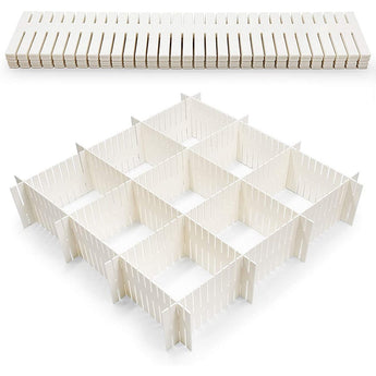 Home Guru Smart Storage Draw Dividers (8 Piece) image 0