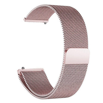 Zonabel Milanese Strap Compatible with Fitbit Versa (Large) - Rose Gold image