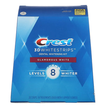 Crest 3D White Glamorous 28 Teeth Whitening Strips image 0