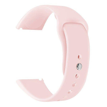 Zonabel Fitbit Versa Watch Silicone Replacement Strap - Pastel Pink (Large) image 0