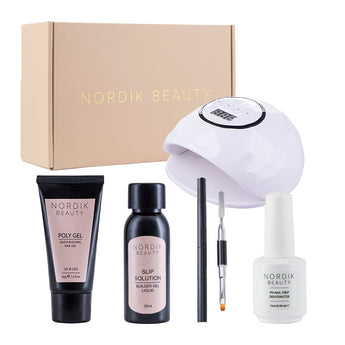Nordik Beauty Ultimate Polygel Starter Kit with UV LED Nail Light image 0