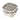 Kitchen Kult Stackable Bento-Style Lunch Container - White & Grey - 1700ml image 0