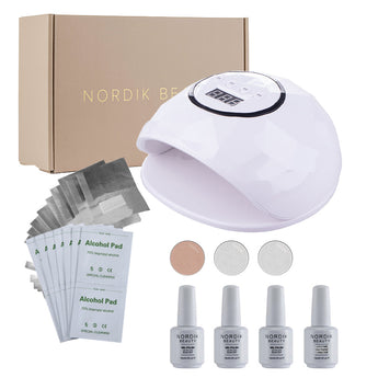 Nordik Beauty Elite Gel Nail Polish Kit with UV LED Lamp image 0