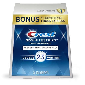 Crest 3D Professional Effects Plus Teeth Whitening Strips Kit - 48 Strips image 0