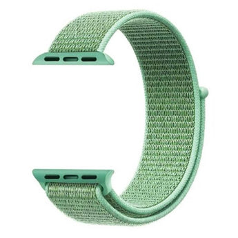 Zonabel 38/40/41mm Apple Watch Replacement Nylon Loop Strap - Marine Green image 0