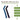 Kitchen Kult Reusable Silicone Eco Drinking Straws & Cleaning Brush image 3