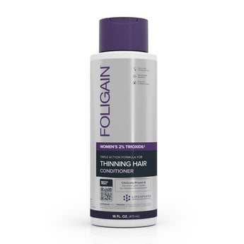 Foligain - 2% Trioxidil Triple Action Formula For Thinning Hair Conditioner (473ml) - For Women image 0