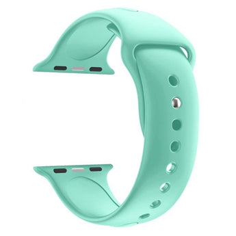 Zonabel 38/40/41mm Apple Watch Replacement Silicone Strap - Marine Green image 0