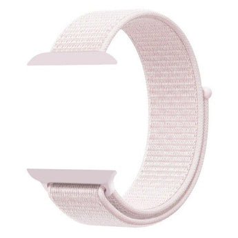 Zonabel 38/40/41mm Apple Watch Replacement Nylon Loop Strap - Rose Pink image 0