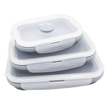 Home Guru Rectangular Collapsible Containers - 3 Pack image 0