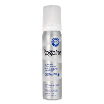 Rogaine - 5% Minoxidil Hair Regrowth Treatment Foam - For Men (1 Month Supply) image 0
