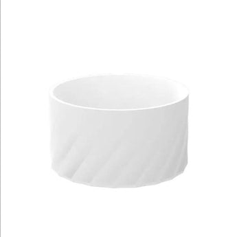 Protective Silicone Tumbler Boot - White image 0