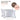 Satin Silk Pillow - White - 6 Pack image 3